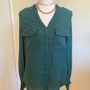 H&M Button Down Sexy Librarian Shirt!